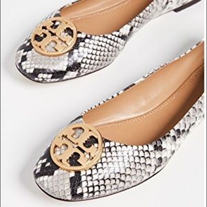 Tory Burch Chelsea Flats - Snake